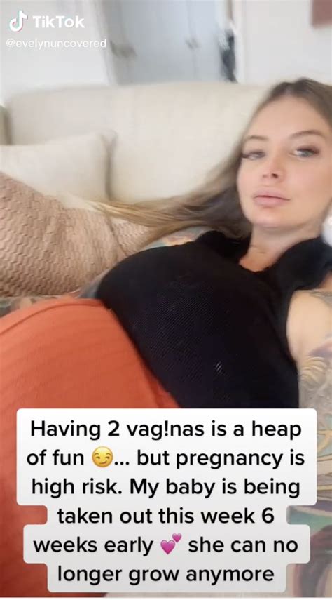 evelyn miller with two vaginas|Evelyn Miller: Australian OnlyFans star born with two vaginas。